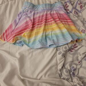 Colorful Striped Skirt Size M(7/8)